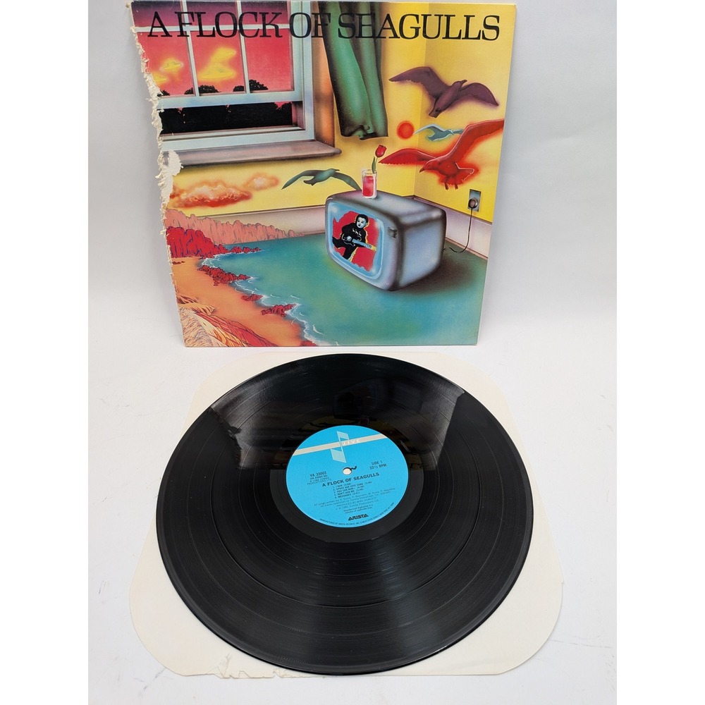 A Flock of Seagulls Self-Titled Vinyl LP 1982 Arista VA 33003 I Ran New Wave